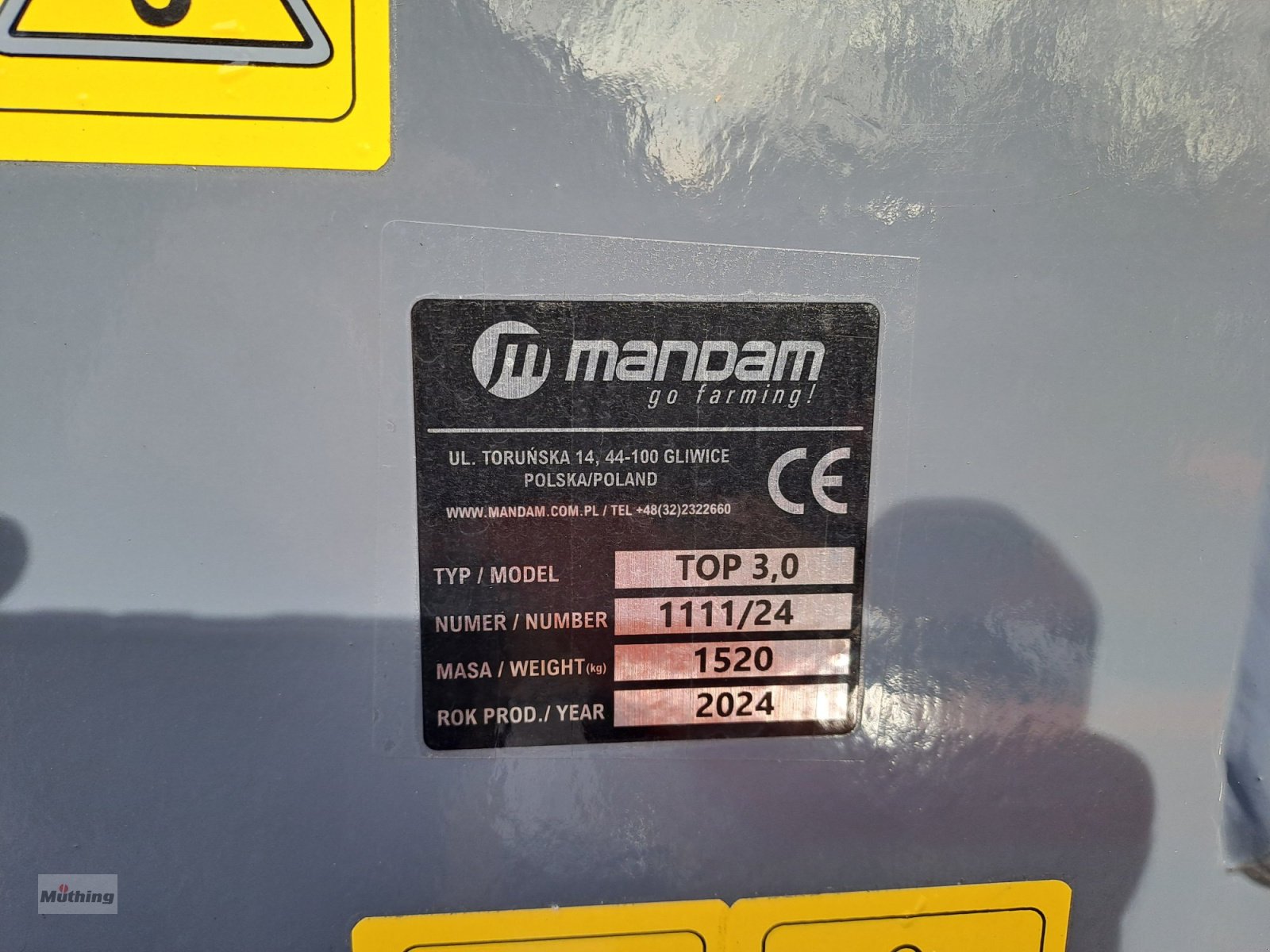 Grubber a típus Mandam TOP 3,0, Neumaschine ekkor: Neumarkt (Kép 4)