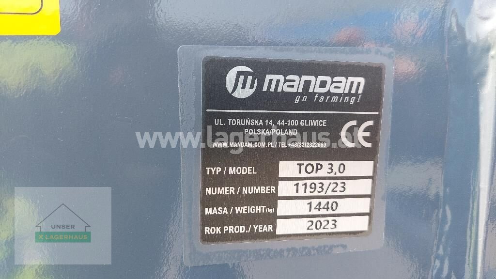 Grubber of the type Mandam TOP 3/13 ZINKEN, Neumaschine in Aschbach (Picture 2)