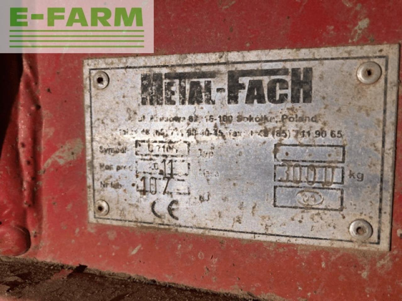 Grubber typu Metal-Fach kruck u710/1, Gebrauchtmaschine v PONTIVY (56 - MORBIHAN) (Obrázok 2)