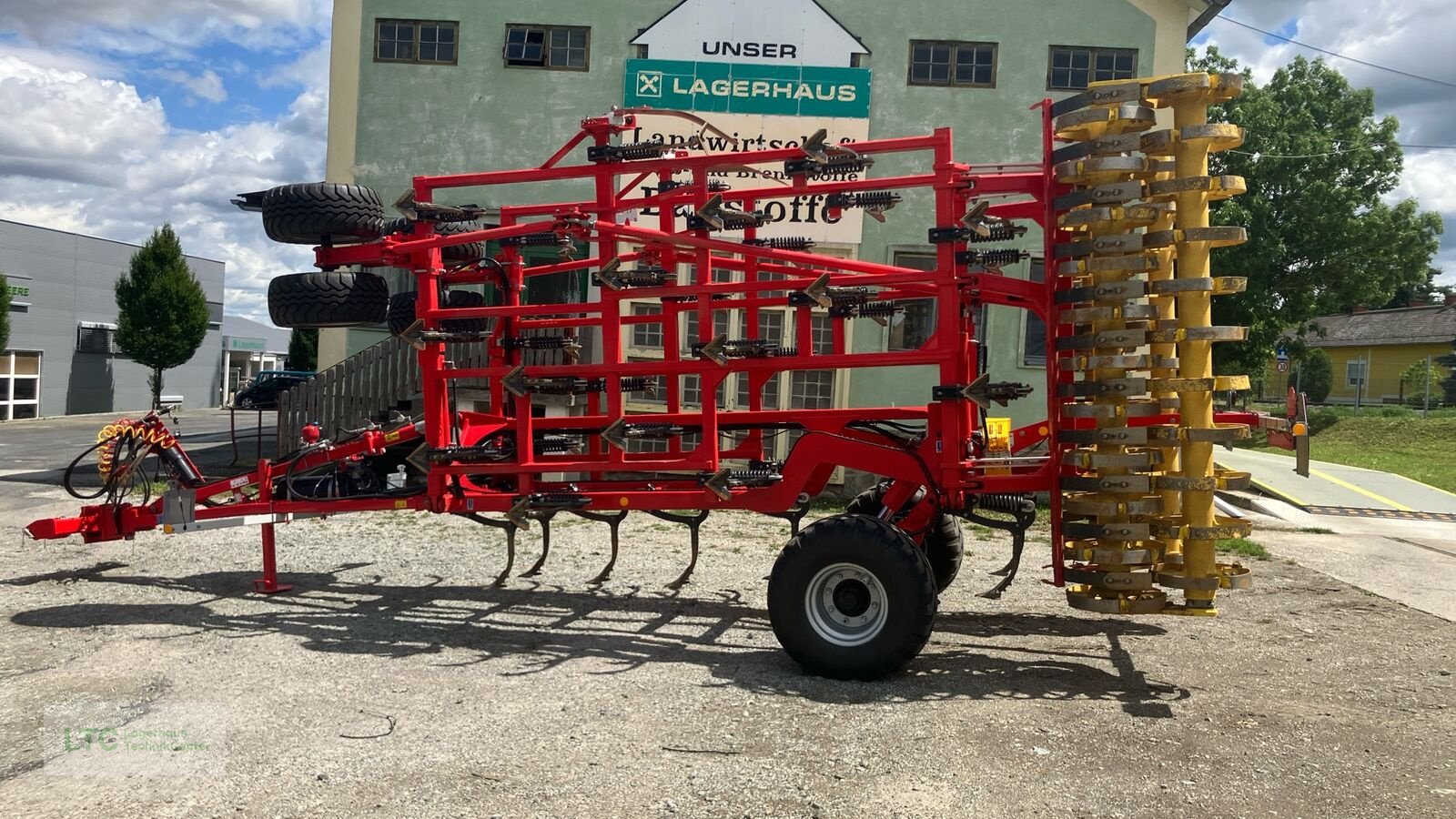 Grubber des Typs Pöttinger Plano VT 6060, Vorführmaschine in Großpetersdorf (Bild 9)