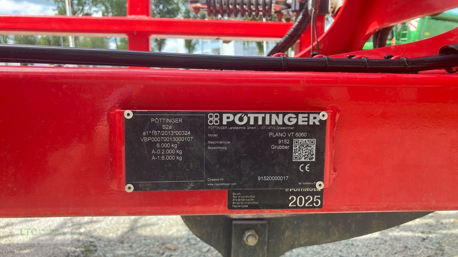 Grubber des Typs Pöttinger Plano VT 6060, Vorführmaschine in Großpetersdorf (Bild 10)