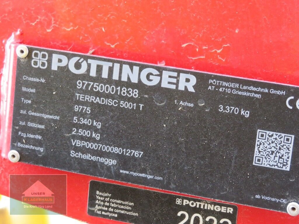 Grubber za tip Pöttinger Pöttinger Terradisc 5001T, Neumaschine u Lambach (Slika 10)