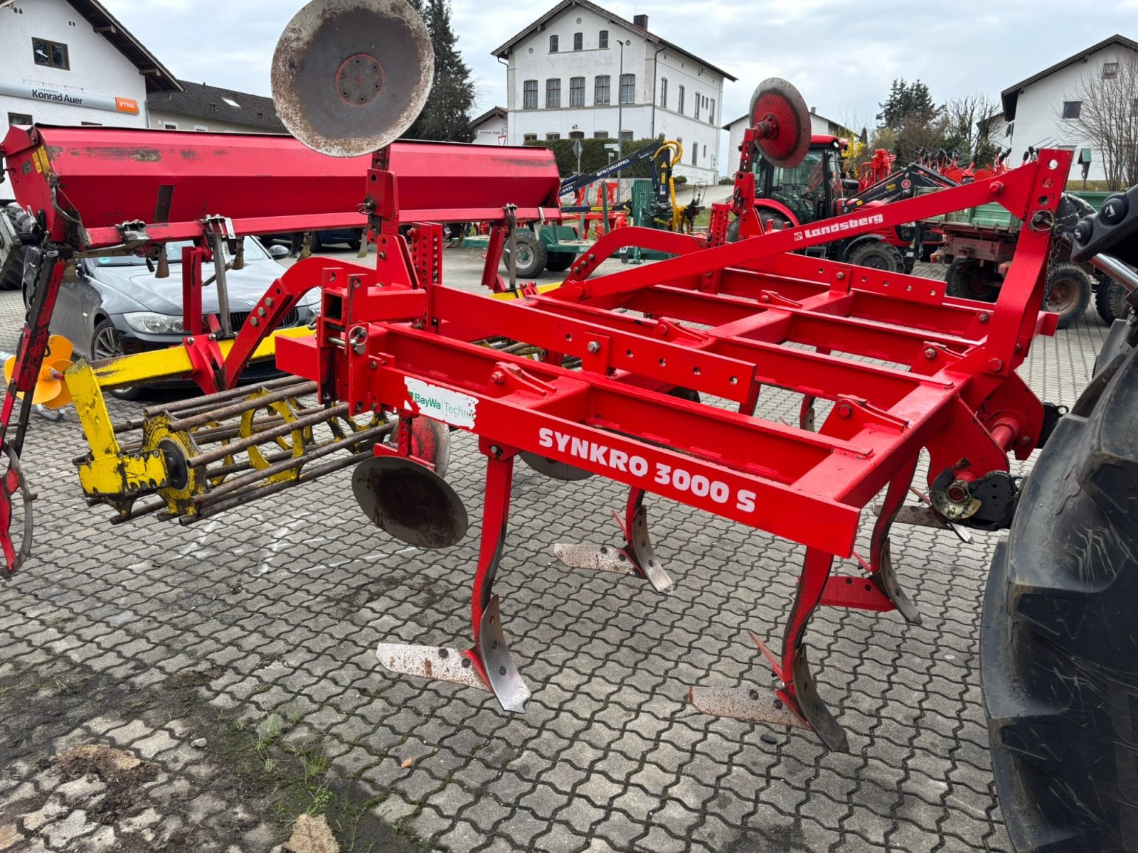 Grubber Türe ait Pöttinger Synkro 3000 S, Gebrauchtmaschine içinde Amerang (resim 1)