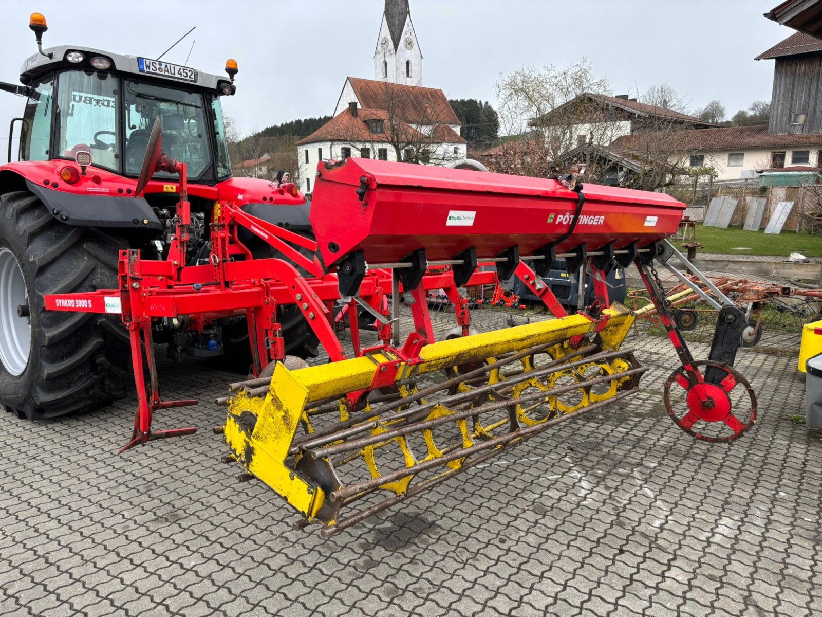 Grubber Türe ait Pöttinger Synkro 3000 S, Gebrauchtmaschine içinde Amerang (resim 2)