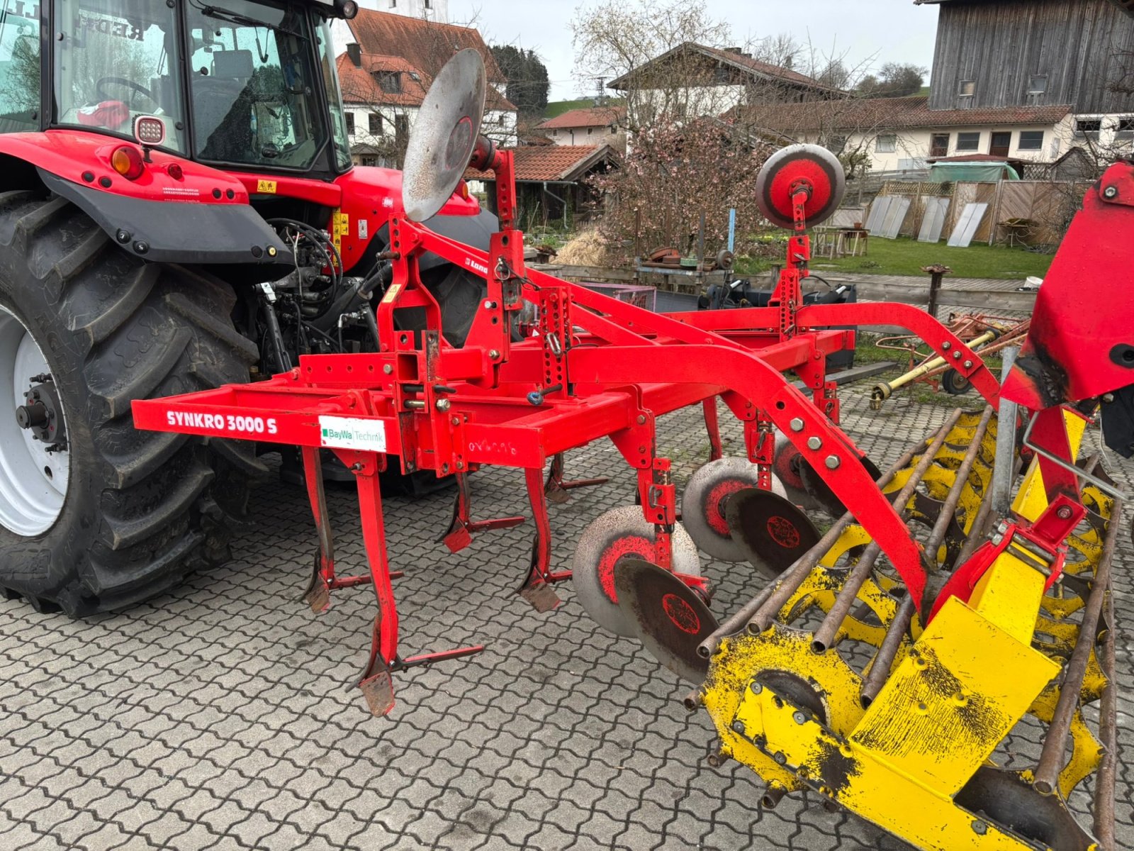 Grubber Türe ait Pöttinger Synkro 3000 S, Gebrauchtmaschine içinde Amerang (resim 3)