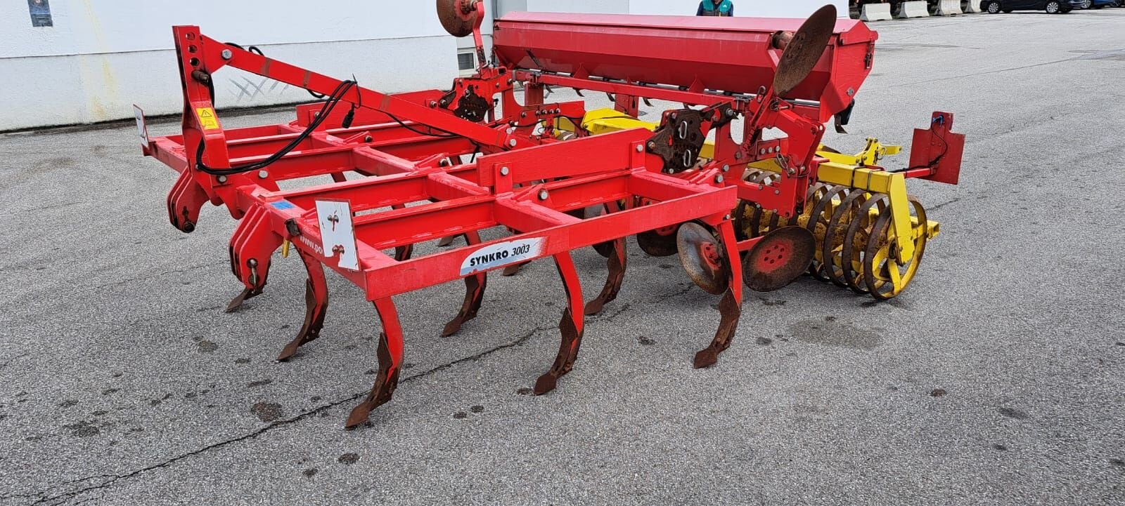 Grubber typu Pöttinger Synkro 3003, Gebrauchtmaschine w Kirchdorf (Zdjęcie 1)