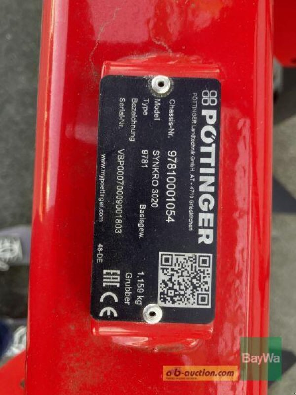 Grubber van het type Pöttinger SYNKRO 3020 RSW, Gebrauchtmaschine in Bamberg (Foto 6)