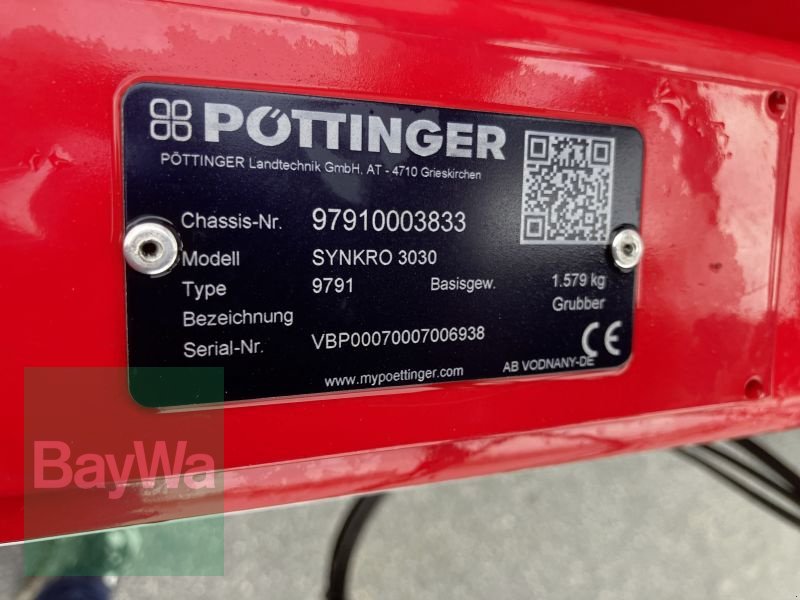 Grubber typu Pöttinger SYNKRO 3030 CRO, Gebrauchtmaschine v Bamberg (Obrázek 11)