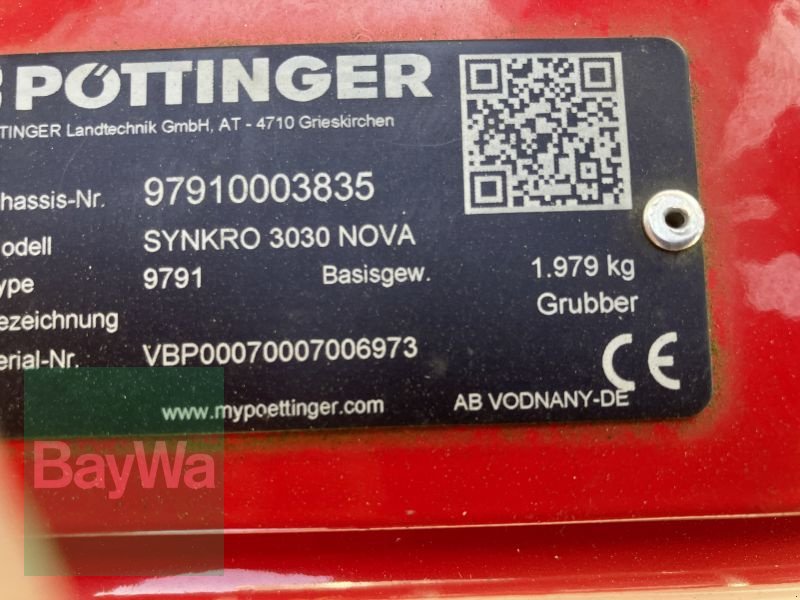 Grubber van het type Pöttinger SYNKRO 3030 NOVA CRO, Gebrauchtmaschine in Bamberg (Foto 11)