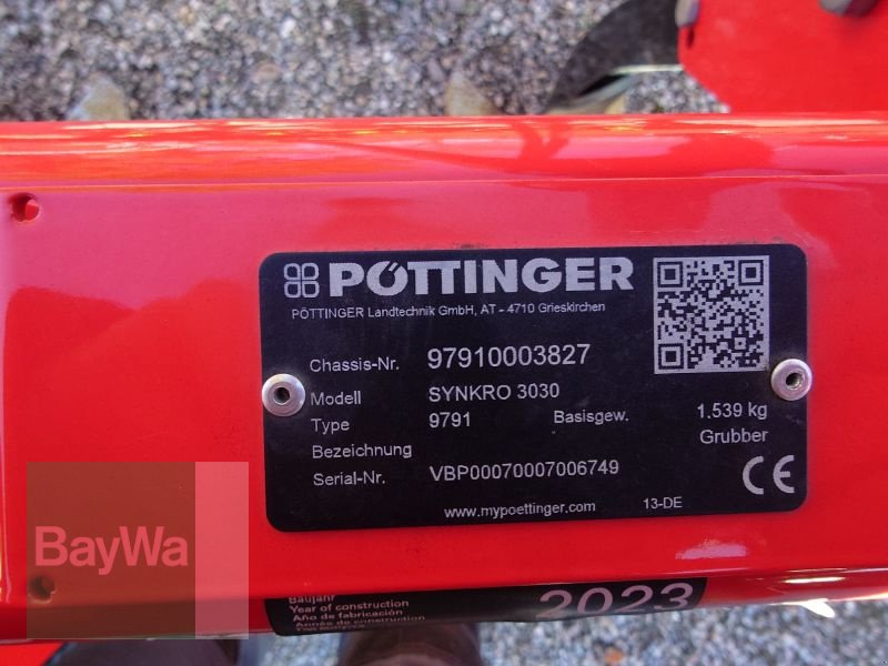Grubber du type Pöttinger SYNKRO 3030, Vorführmaschine en Mindelheim (Photo 8)