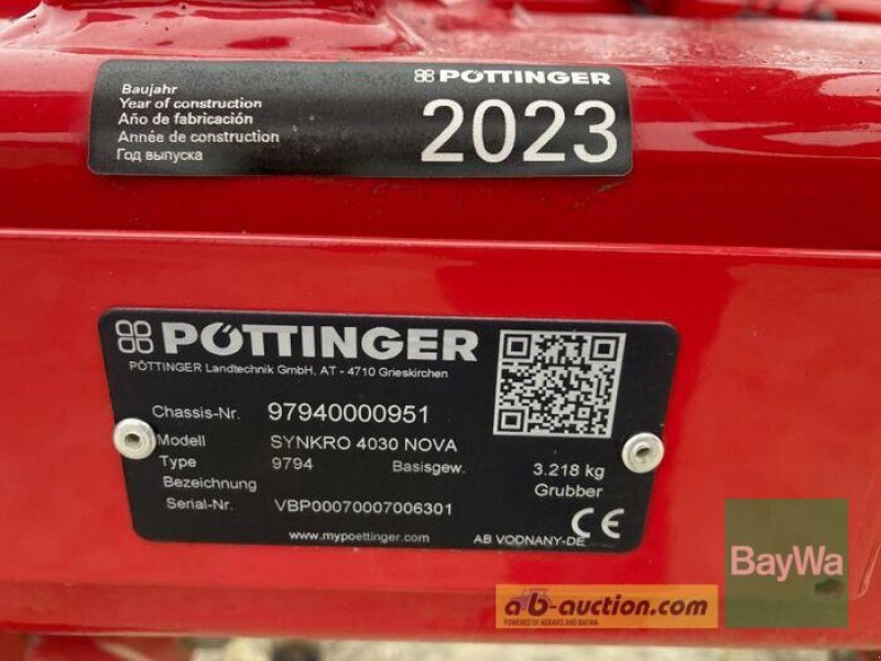Grubber типа Pöttinger SYNKRO 4030 K NOVA CRO, Vorführmaschine в Dinkelsbühl (Фотография 13)