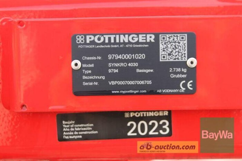 Grubber от тип Pöttinger SYNKRO 4030 K, Neumaschine в Straubing (Снимка 8)