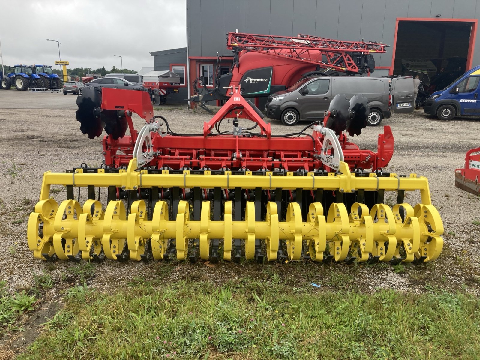 Grubber des Typs Pöttinger TERRADISC 3501, Gebrauchtmaschine in CINTHEAUX (Bild 3)