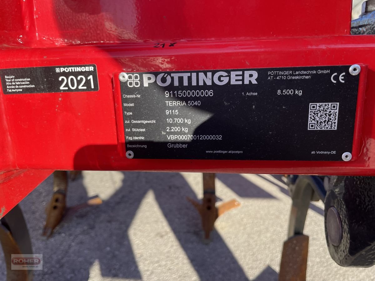 Grubber του τύπου Pöttinger TERRIA 5040, Gebrauchtmaschine σε Wieselburg Land (Φωτογραφία 5)