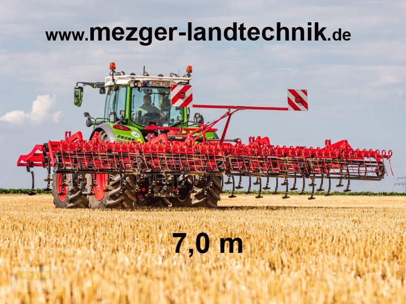 Grubber типа POM Meteor II Leichtgrubber 7 m, Flachgrubber, Federzinkengrubber, Neumaschine в Ditzingen (Фотография 1)