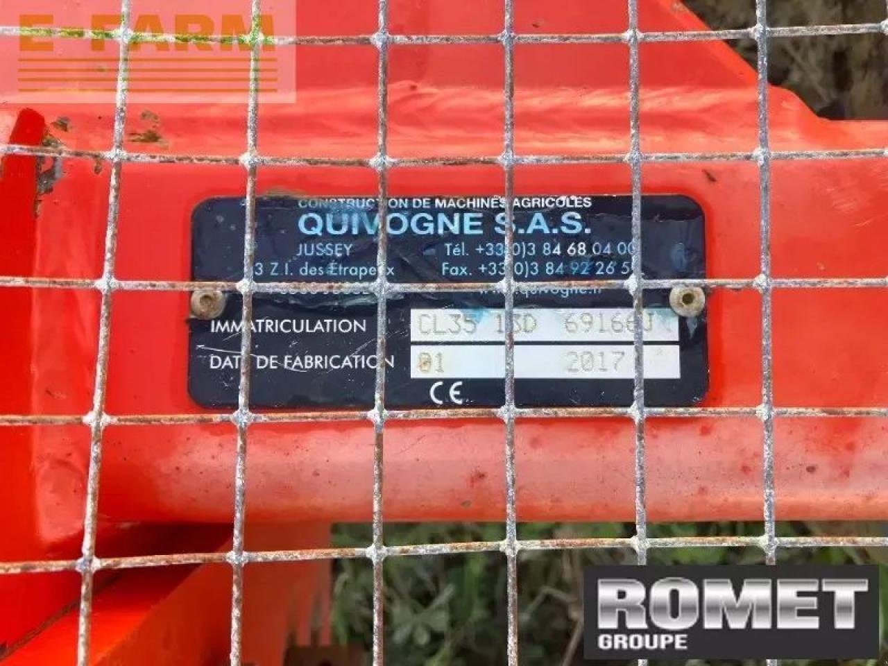 Grubber du type Quivogne cl 35, Gebrauchtmaschine en GENNES-SUR-GLAIZE (Photo 3)