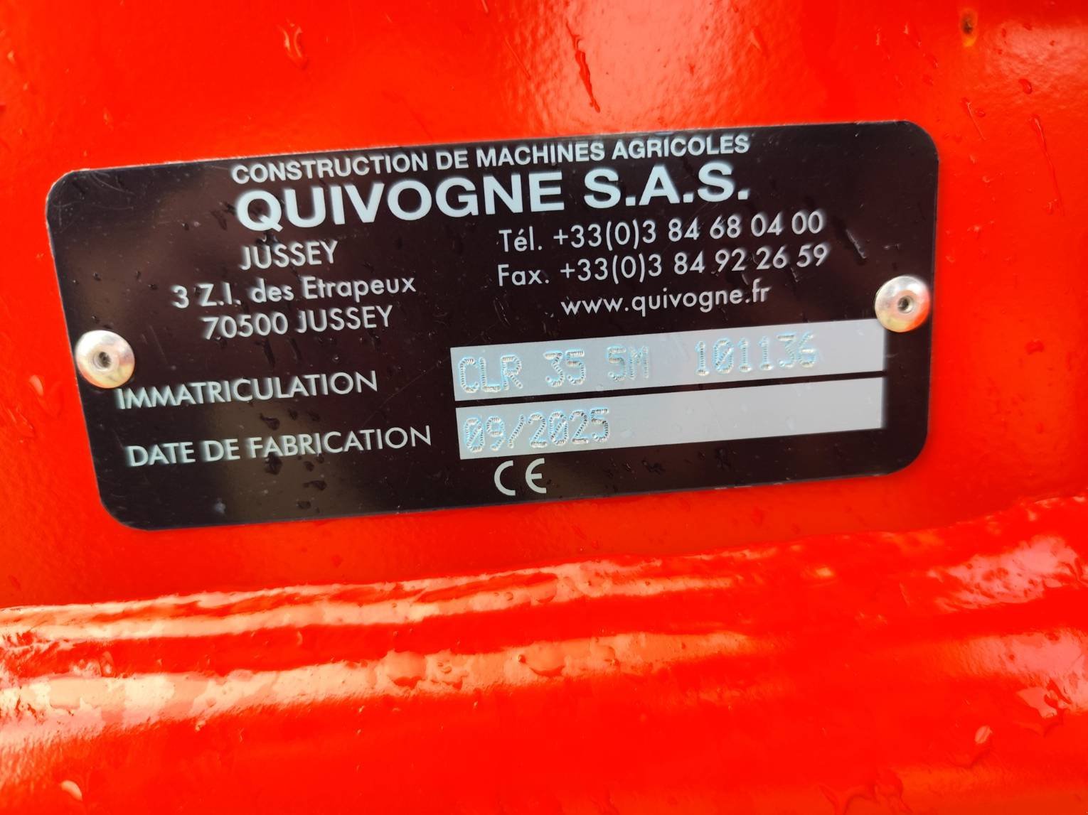 Grubber του τύπου Quivogne CLR 35, Gebrauchtmaschine σε Le Horps (Φωτογραφία 6)