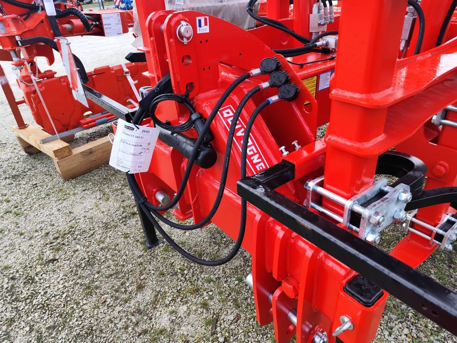 Grubber typu Quivogne CLR 35, Gebrauchtmaschine v Le Horps (Obrázok 3)