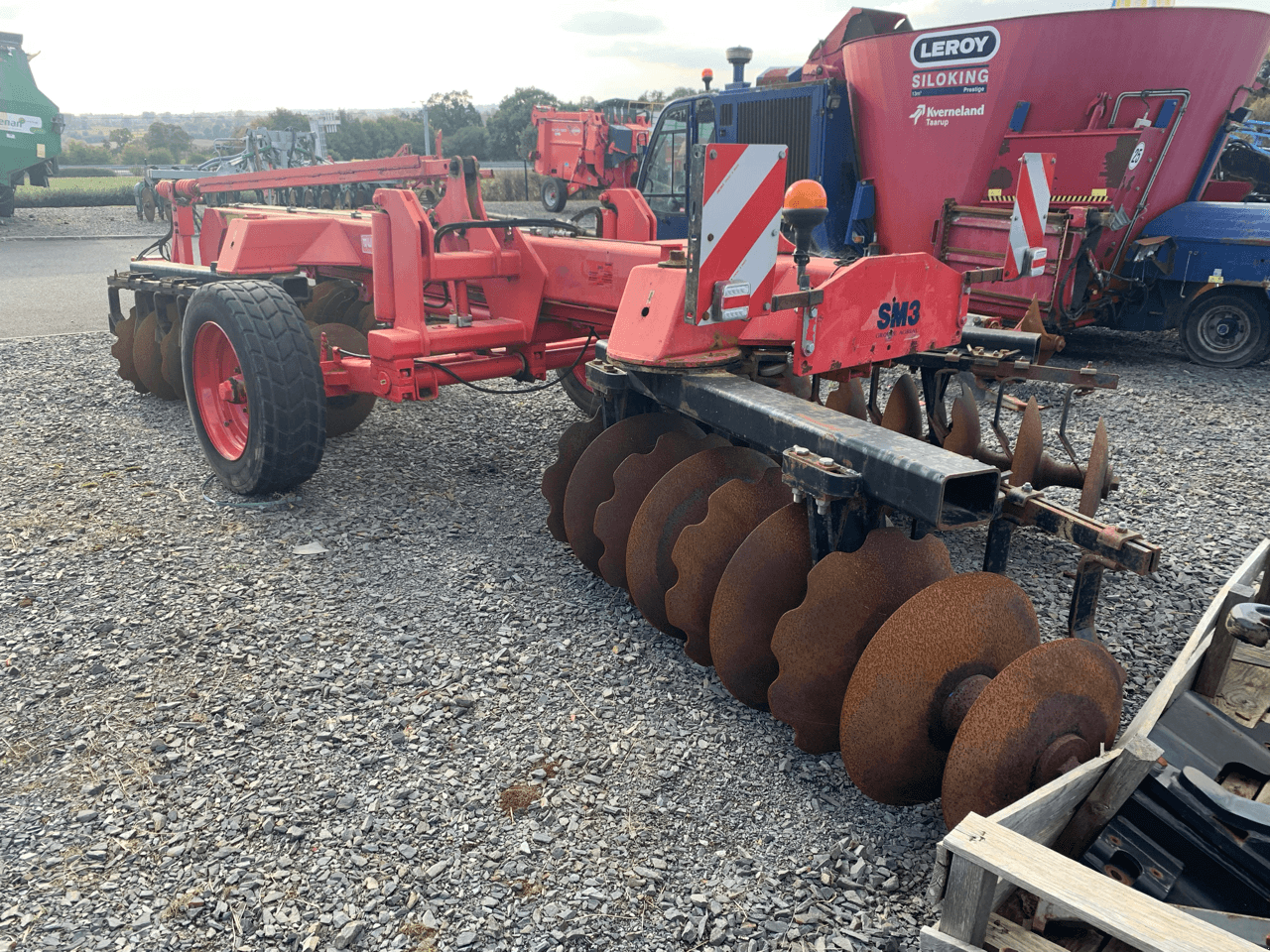 Grubber typu Quivogne DECHAUMEUR A DISQUES, Gebrauchtmaschine v CONDE SUR VIRE (Obrázek 9)