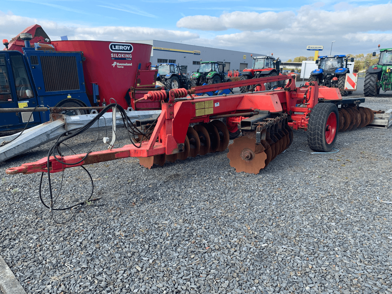 Grubber des Typs Quivogne DECHAUMEUR A DISQUES, Gebrauchtmaschine in CONDE SUR VIRE (Bild 1)