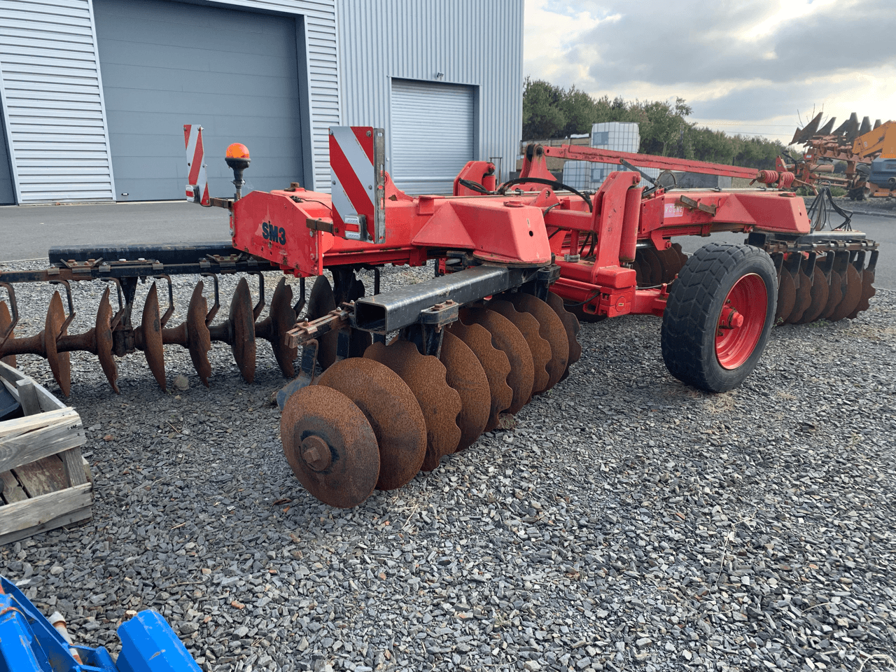 Grubber typu Quivogne DECHAUMEUR A DISQUES, Gebrauchtmaschine v CONDE SUR VIRE (Obrázek 8)