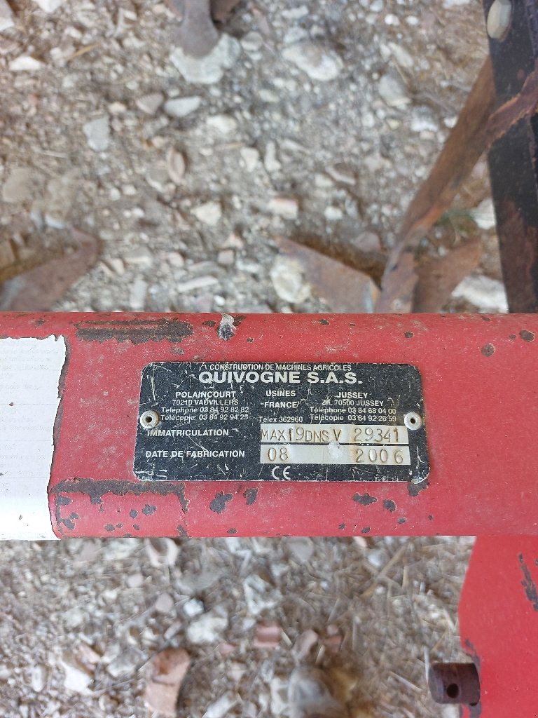 Grubber typu Quivogne MAXICULTEUR 4 M. 9 NSM, Gebrauchtmaschine v BRAS SUR MEUSE (Obrázek 5)