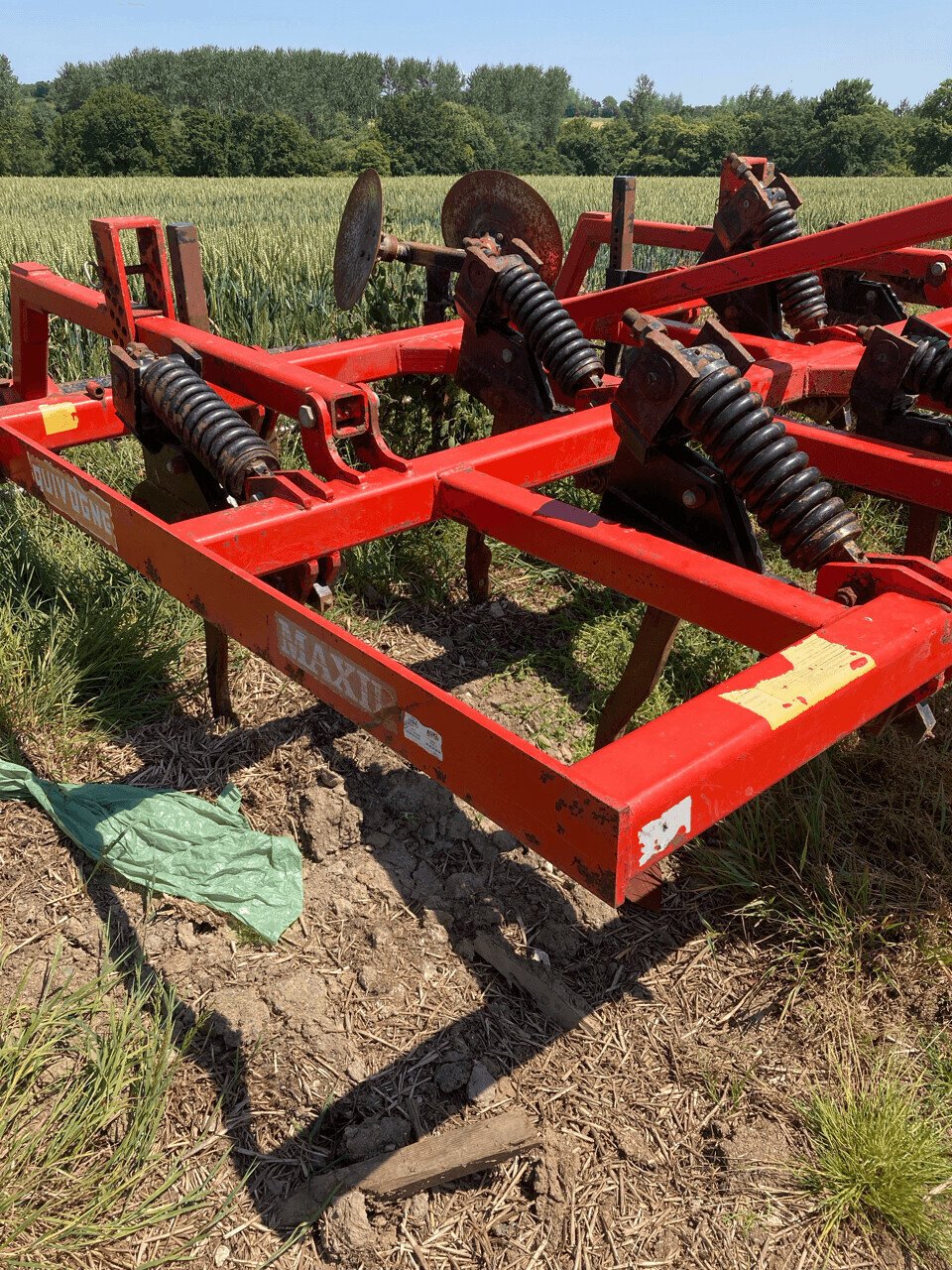 Grubber des Typs Quivogne MAXICULTEUR, Gebrauchtmaschine in BEGARD (Bild 2)