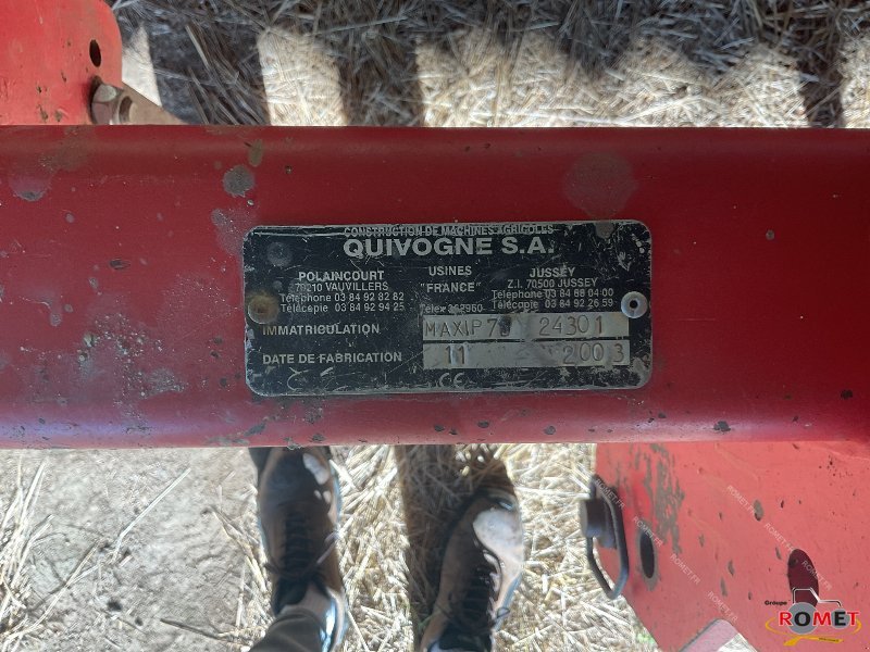 Grubber typu Quivogne MAXIP7D, Gebrauchtmaschine v Gennes sur glaize (Obrázek 3)