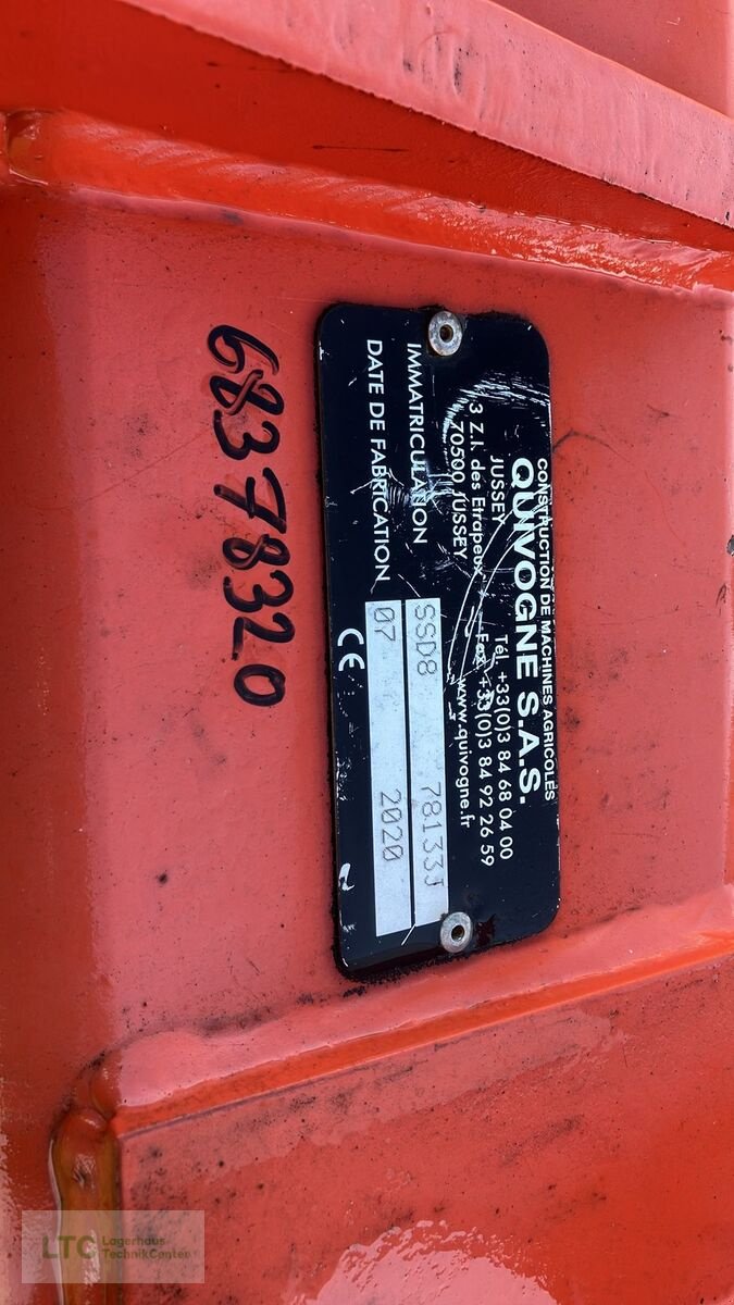 Grubber des Typs Quivogne SS08, Gebrauchtmaschine in Eggendorf (Bild 14)