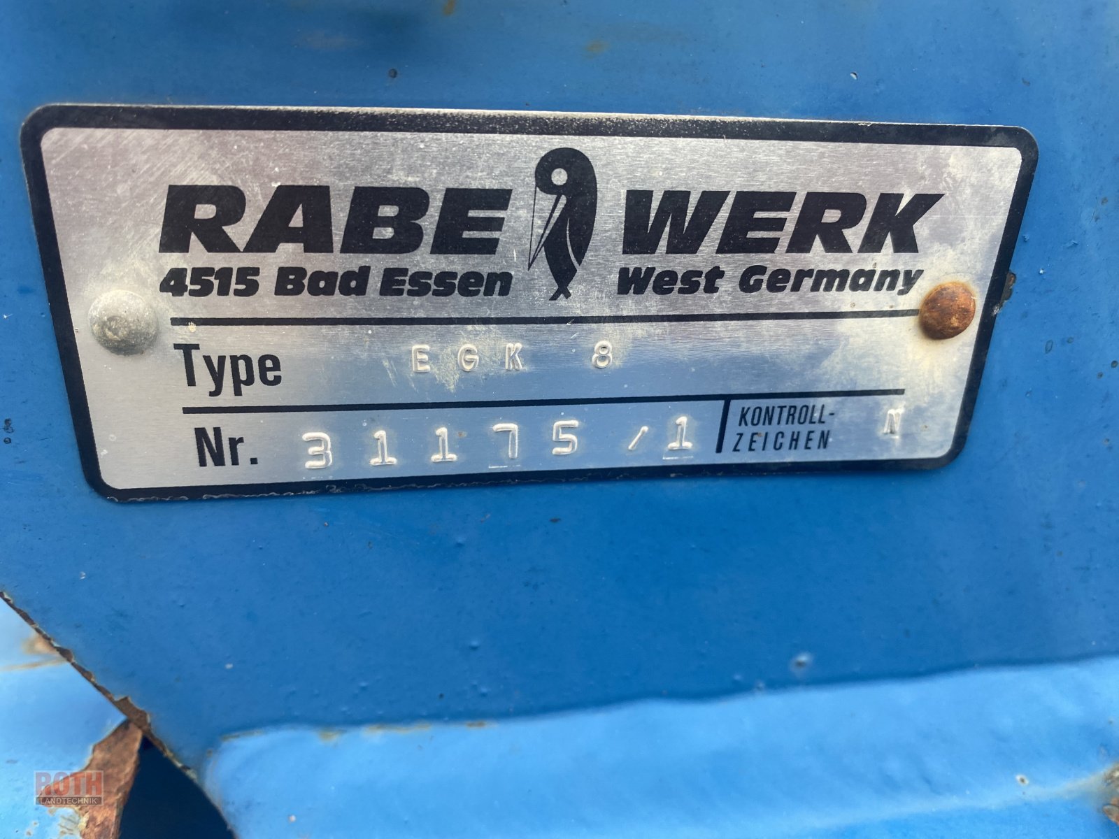 Grubber typu Rabe EGK 8, Gebrauchtmaschine v Untermünkheim (Obrázek 6)