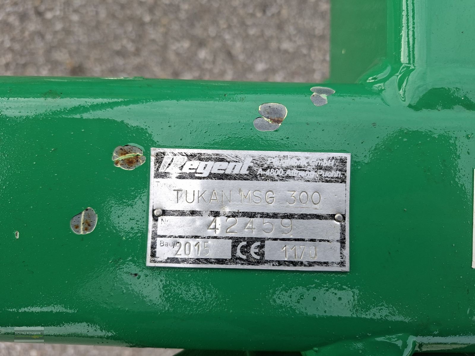 Grubber van het type Regent MSG 300 Tukan, Gebrauchtmaschine in Gampern (Foto 17)