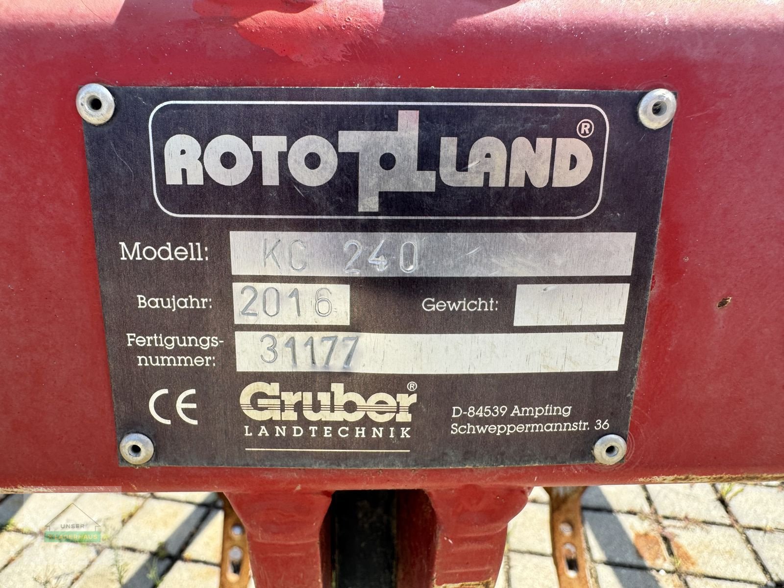 Grubber del tipo Rotoland KC 240, Gebrauchtmaschine In Hartberg (Immagine 7)