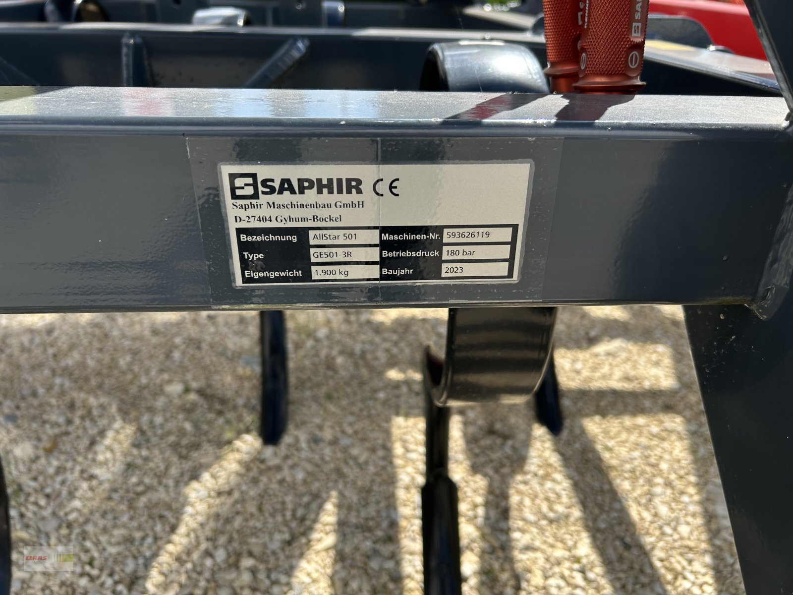 Grubber of the type Saphir Allstar 501 Profi, Neumaschine in Langenau (Picture 3)