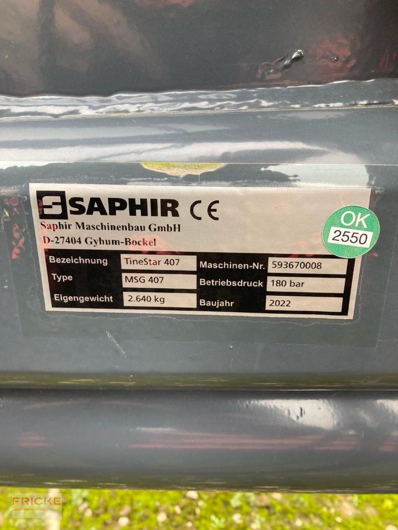 Grubber του τύπου Saphir MSG 407 TineStar Profi, Neumaschine σε Bockel - Gyhum (Φωτογραφία 5)