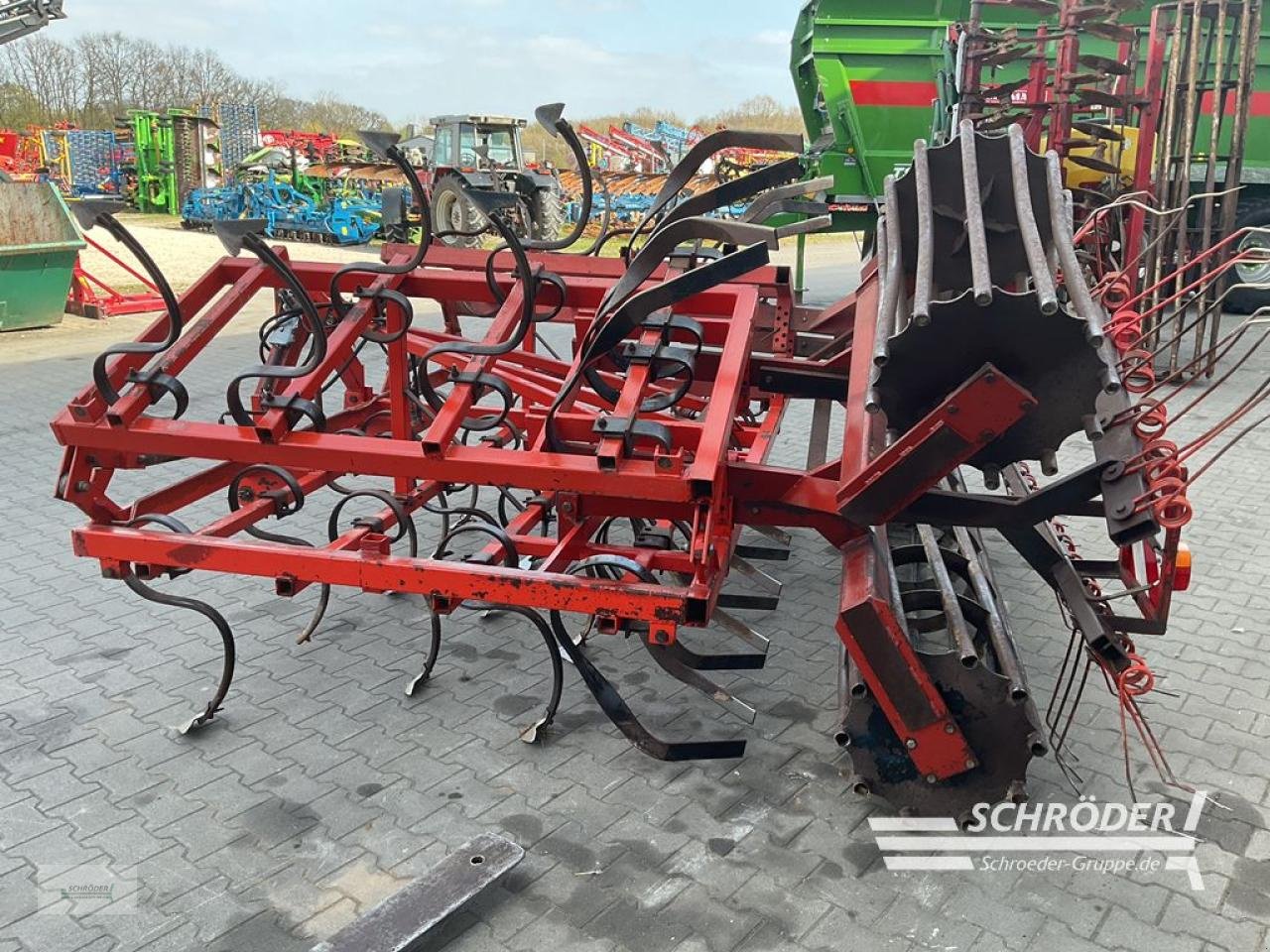 Grubber типа Sonstige FEDERZINKENGRUBBER 5,00 M, Gebrauchtmaschine в Wildeshausen (Фотография 4)