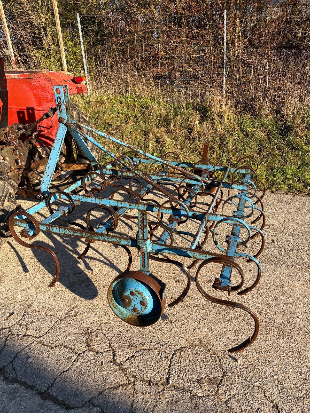 Grubber типа Sonstige Federzinkengrubber, Gebrauchtmaschine в Burgbernheim OT Schwebheim (Фотография 1)