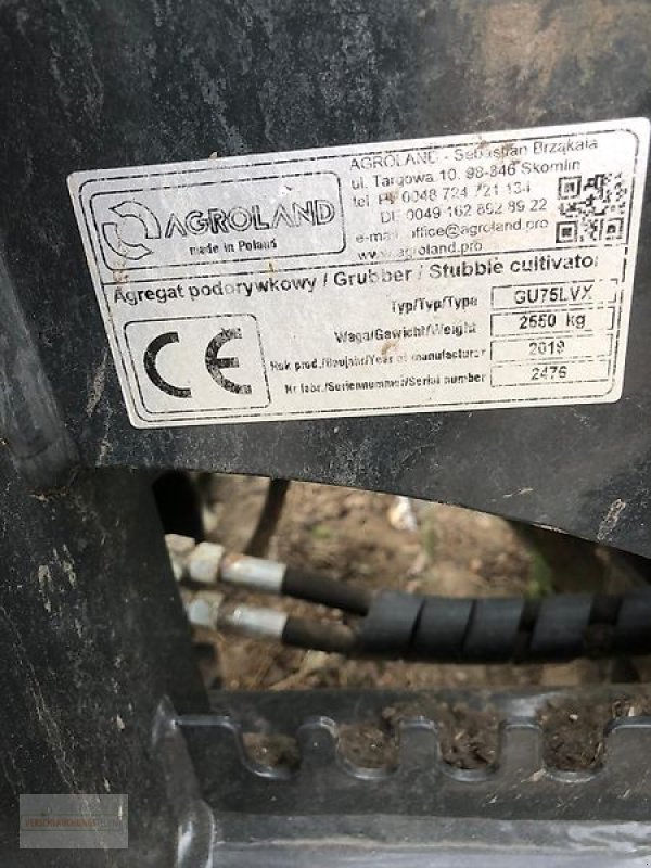 Grubber a típus Sonstige Güllegrubber 7,5 m Verschlauchung oder Fassanbau Gülleverschlauchung, Neumaschine ekkor: Schöningen (Kép 5)