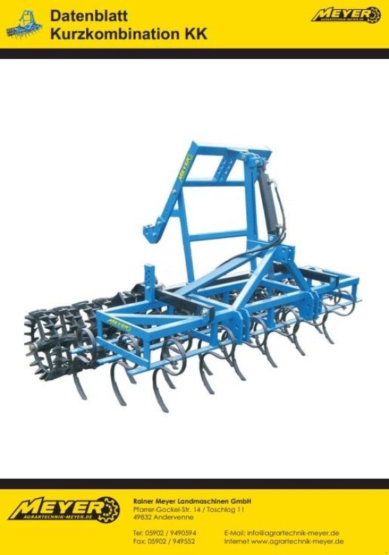 Grubber del tipo Sonstige Meyer Cultivator met hef, Gebrauchtmaschine In Hellendoorn (Immagine 10)