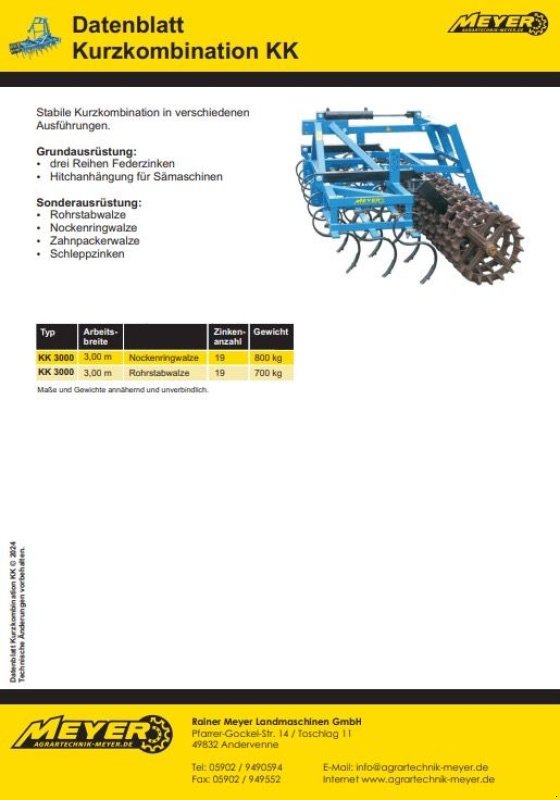 Grubber del tipo Sonstige Meyer Cultivator met hef, Gebrauchtmaschine In Hellendoorn (Immagine 9)