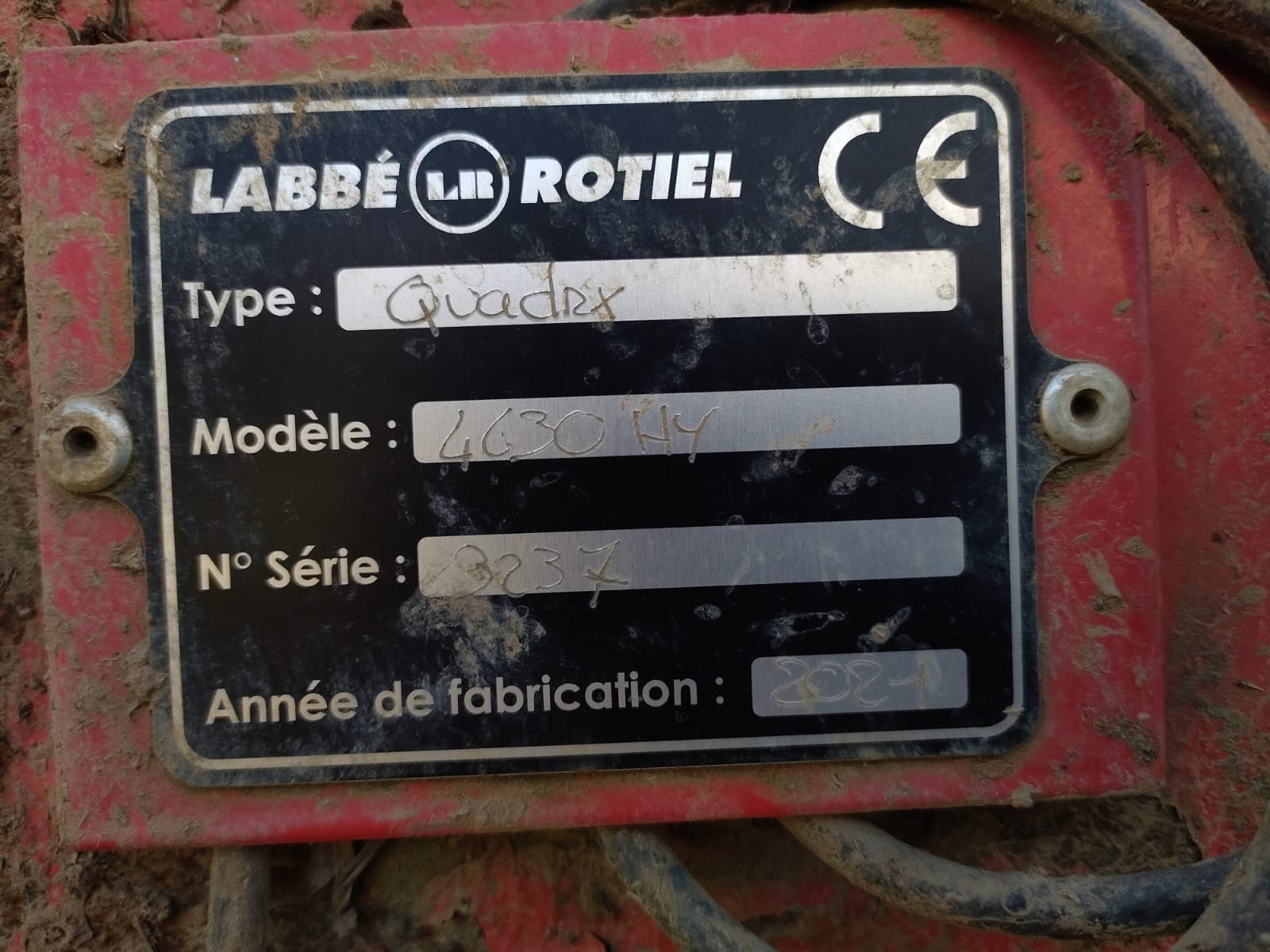 Grubber des Typs Sonstige QUADRX 4630 HY, Gebrauchtmaschine in Le Horps (Bild 2)