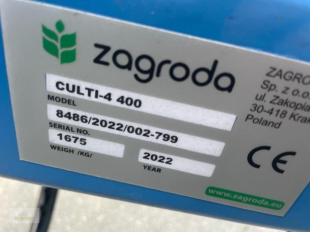 Grubber of the type Sonstige Zagroda CULTI 4-400, Neumaschine in Bad Leonfelden (Picture 2)