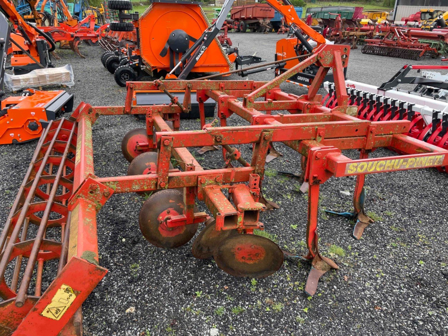 Grubber des Typs Souchu-Pinet 3M, Gebrauchtmaschine in LA SOUTERRAINE (Bild 2)