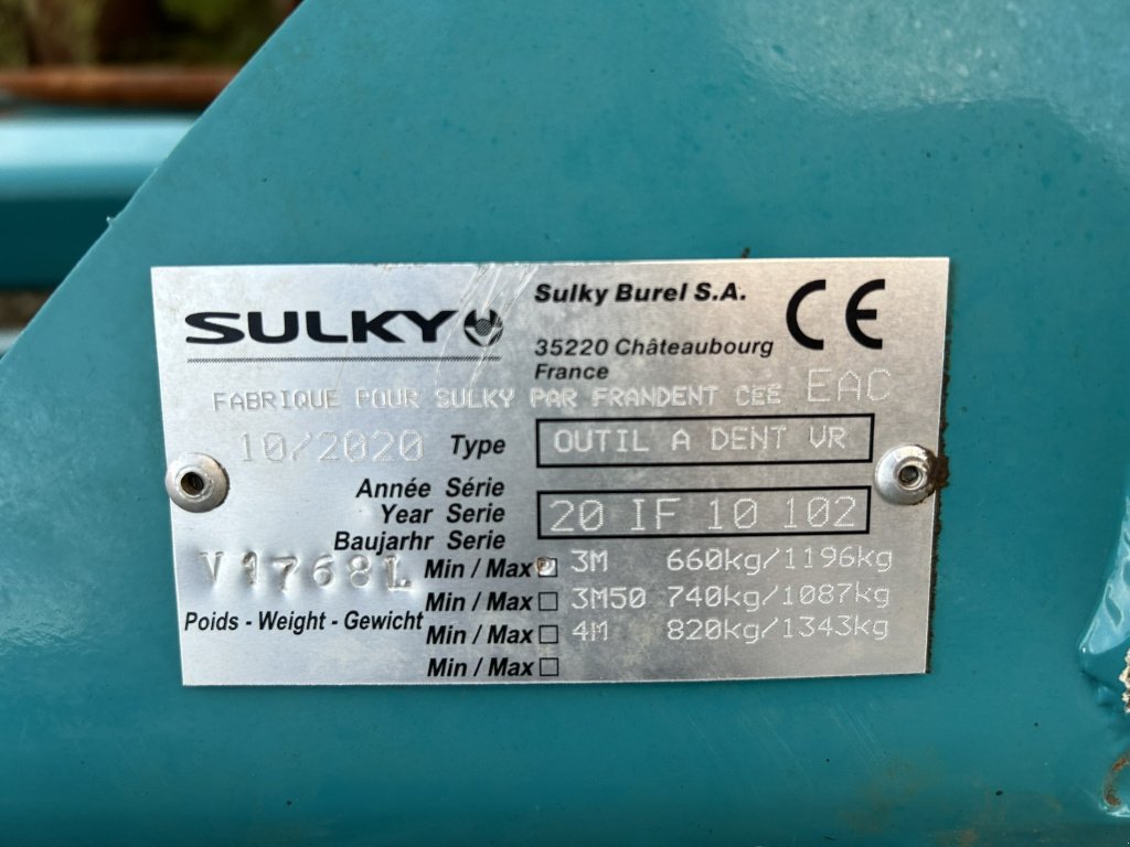 Grubber des Typs Sulky CULTILINE VR, Gebrauchtmaschine in LA ROCHE JAUDY (Bild 7)