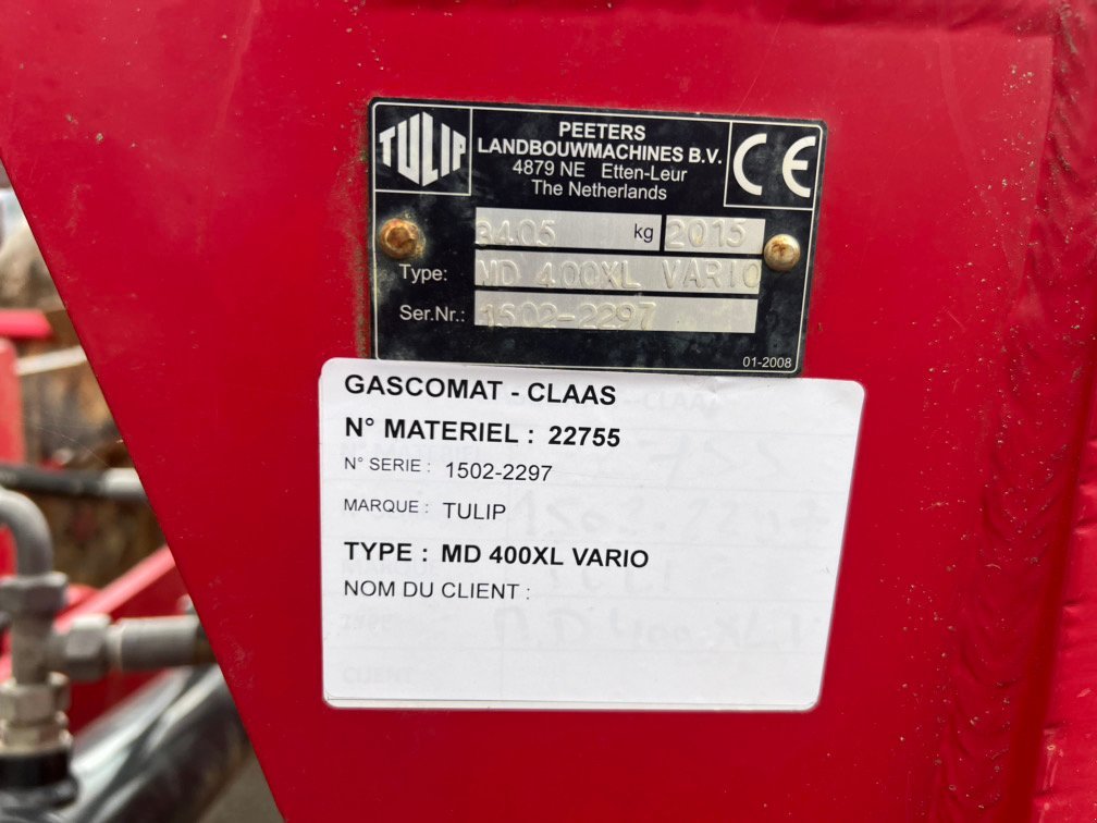 Grubber a típus Tulip Nom, Gebrauchtmaschine ekkor: SAINT GAUDENS (Kép 7)