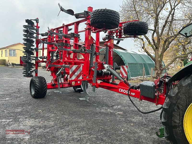 Grubber des Typs Unia Cross HP 6 vierbalkiger Flügelschargrubber Doppel U-Walze Auslösekraft 560kg, Neumaschine in Ostheim/Rhön (Bild 5)