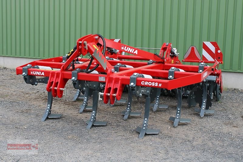 Grubber des Typs Unia Cross II dreibalkiger Flügelschargrubber 3 m 600 kg Auslösekraft, Neumaschine in Ostheim/Rhön (Bild 1)