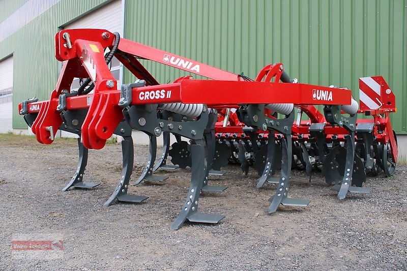Grubber des Typs Unia Cross II dreibalkiger Flügelschargrubber 3m 600kg Auslösekraft, Neumaschine in Ostheim/Rhön (Bild 3)