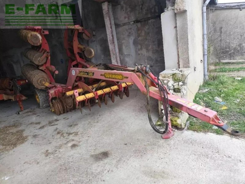 Grubber del tipo Väderstad carrier 500, Gebrauchtmaschine en CHAUVONCOURT