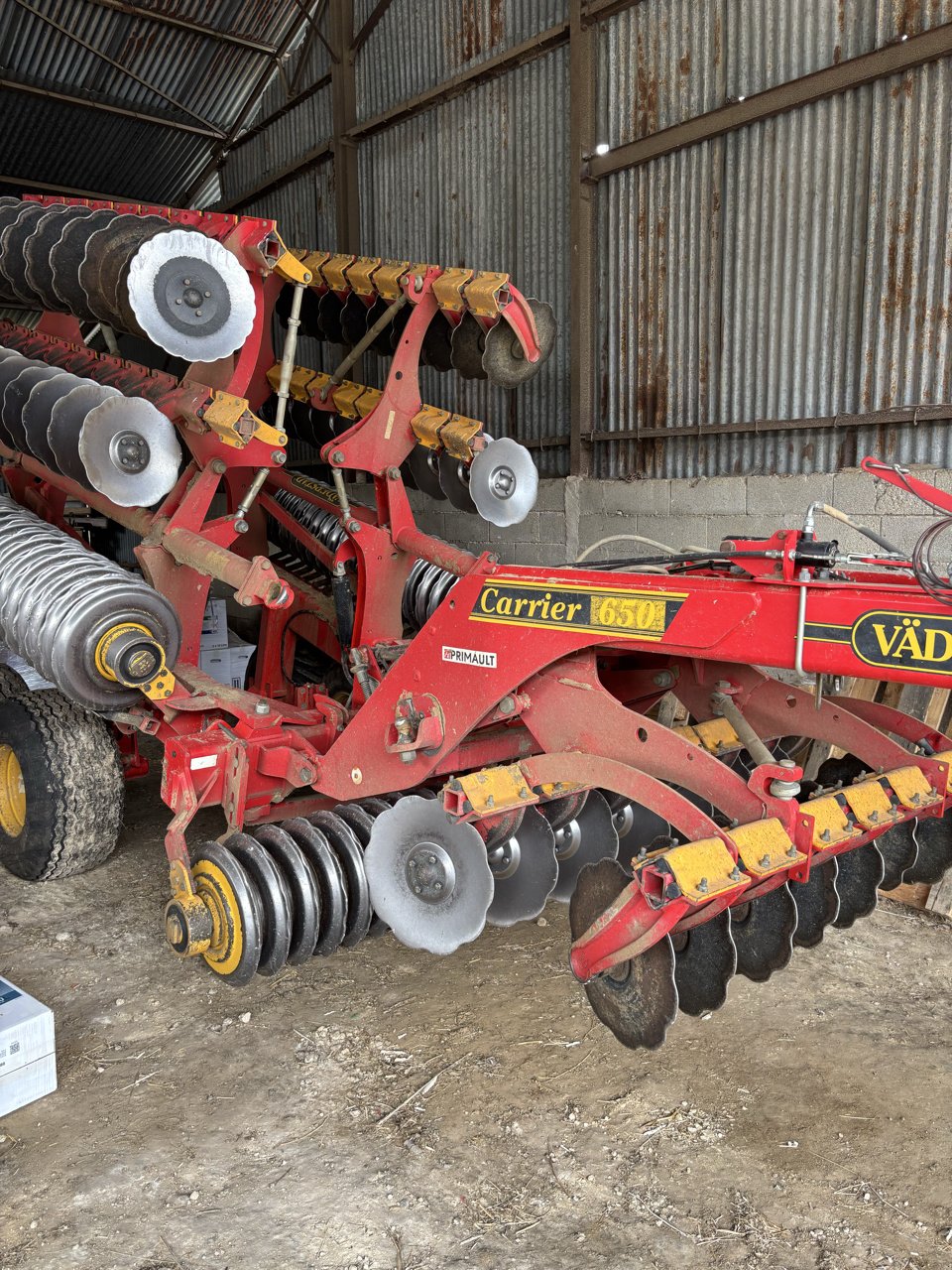 Grubber от тип Väderstad CARRIER 650, Gebrauchtmaschine в VERT TOULON (Снимка 1)