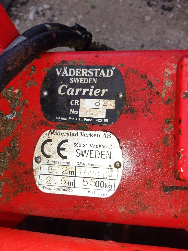 Grubber типа Väderstad CARRIER CR 650, Gebrauchtmaschine в BRAS SUR MEUSE (Фотография 5)
